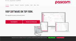 Desktop Screenshot of pascom.net