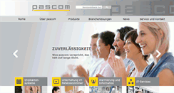 Desktop Screenshot of pascom.at